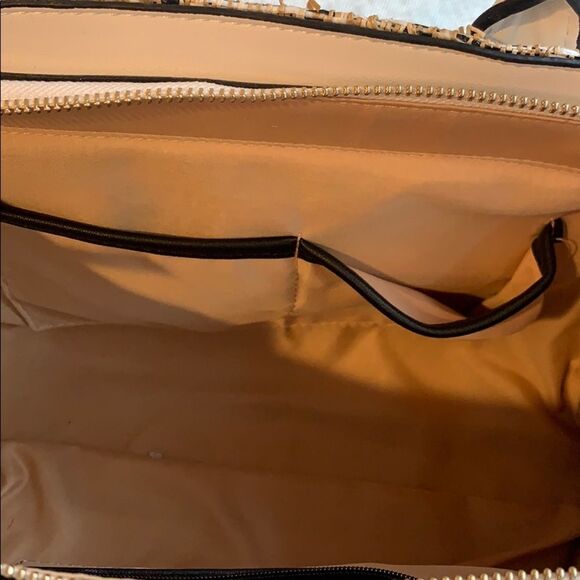 NWT - Raffia Satchel Handbag by Sondra Roberts - Picture 3 of 11